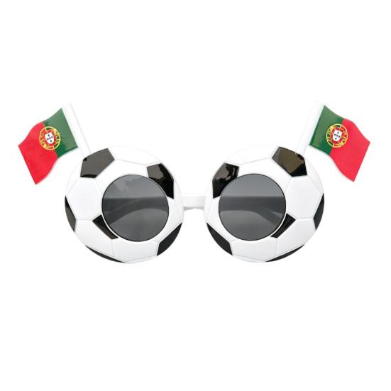 Soccer Fans Sunglasses, Football Events Stadium Sunglasses, Lightweight Football Frame, National Flag Sunglasses for Men Women Party Photo Props