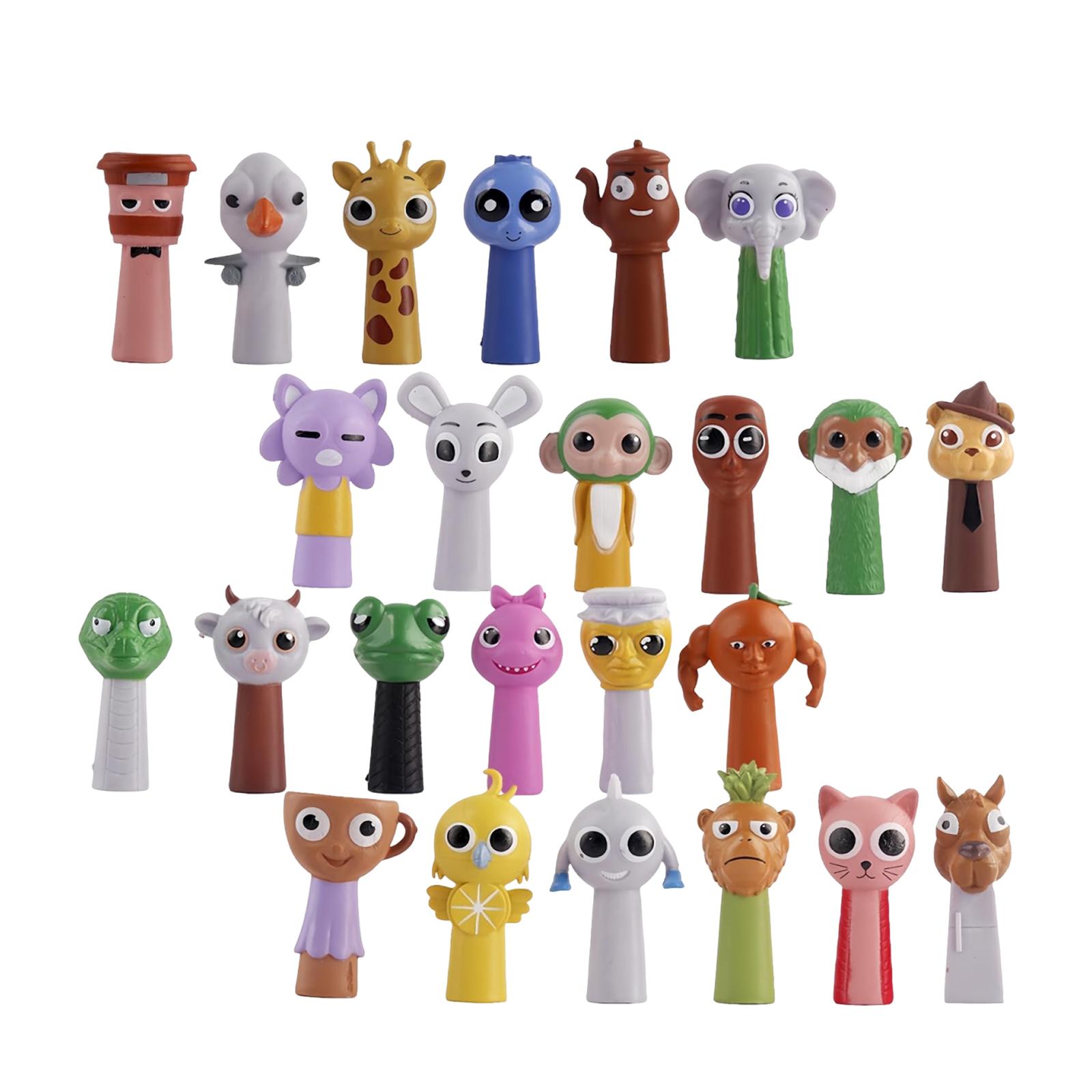 

Деревянные фигурки-палочки, игрушки, 24 шт. One Size