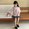 Girls Sweet Korean Style Fake Two Piece Lace Patchwork Short Sleeve T Shirt