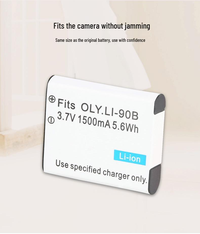 LI-90B Battery for Olympus TG Series Cameras (TG6, TG5, TG4, TG3, TG2, TG1)
