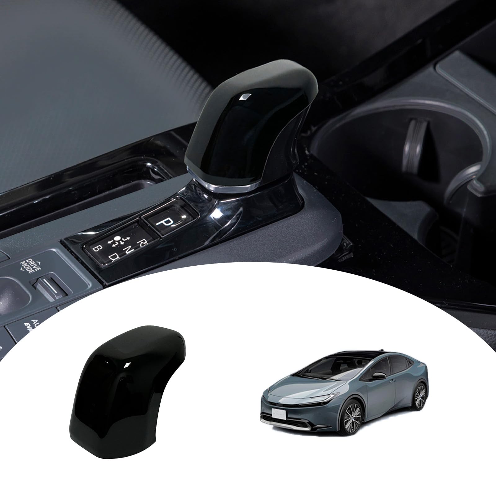 

Exclusive accessory parts for Toyota s new Prius 60 series Shift knob cover Shift grip cover PRIUS 60 series (Piano black)