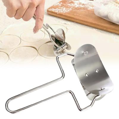 1 buc găluște aluat role role din oțel inoxidabil pentru aluat de patiserie Maker tăietoare acasă copt Maker bucătărie plăcintă pizza aluat rulare instrumente