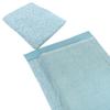 Rivere Handtuchlaken, Einzelbett, 100 % Baumwolle, hergestellt in Japan (Imabari-Herstellung), Flaches Laken, 150 x 250 cm (Wasserblau)