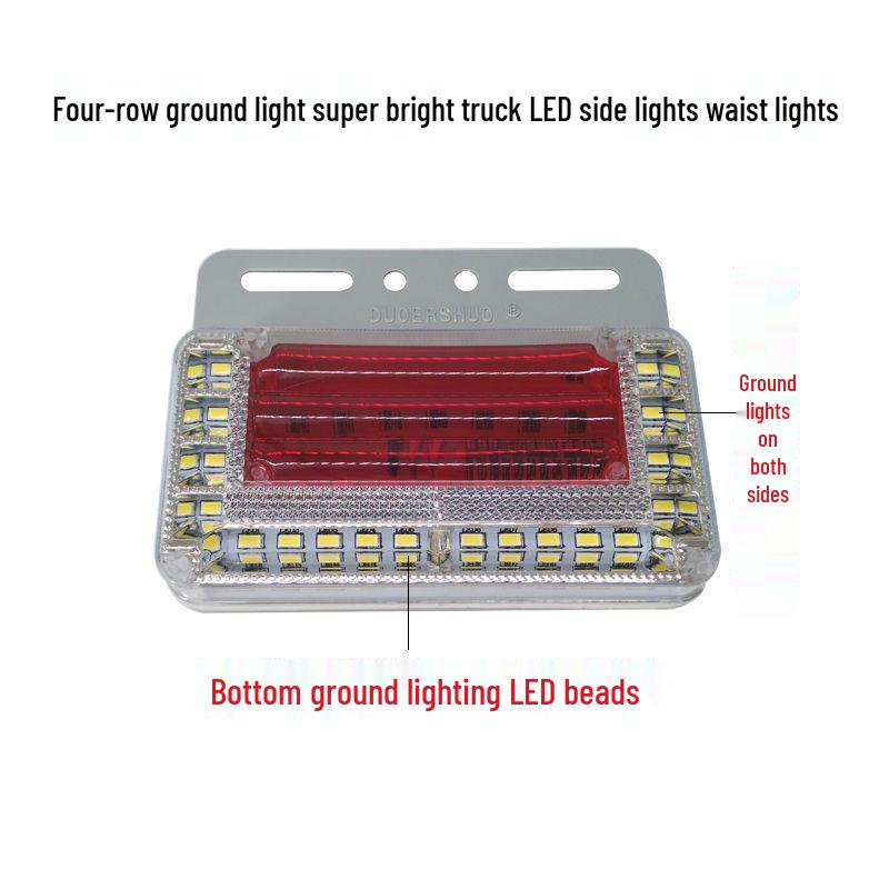 Super Bright 24V LED Truck Marker & Side Waist Lights