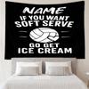 Custom Name volleyball Print Tapestry, Backdrop, Easy Setup, Ideal for Bedroom, Office & Living Room, with Aesthetic Wall Hanging Decor.