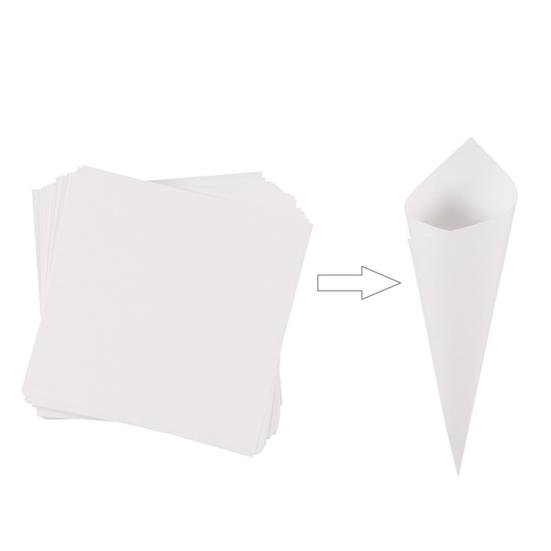 Confetti Cone Box Food Grade High Durability 5 Styles Confetti Candy Food Cone Holder Party Paper Tray Party Supplies