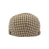 Vintage Rutete Forward Hat Newsboy Caps Kvinner Vår Sommer Tynn Pustende Beret Herre Britisk Paintsman Hat Driver Ivy Hat