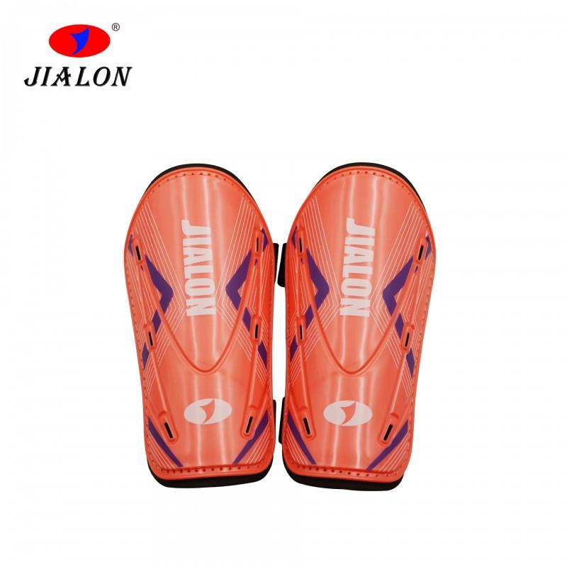 Soccer Shin Guards Adults Kids Plastic Protective Gear With Strap Fit Football Training Safety Equipment