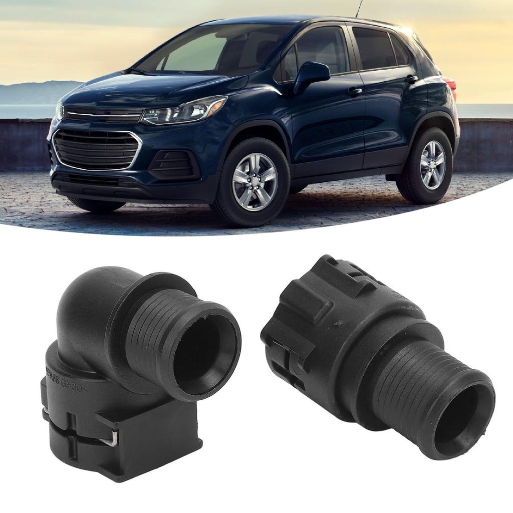 Heater Inlet Hose Connector 95089363 Straight Elbow Type Sturdy Plastic for  2012-2020 Plastic Heater Inlet Hose Connector