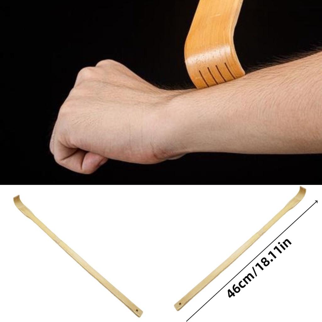 Natural Bamboo Back Scratcher Gentle And Effective Relief For Back Itching