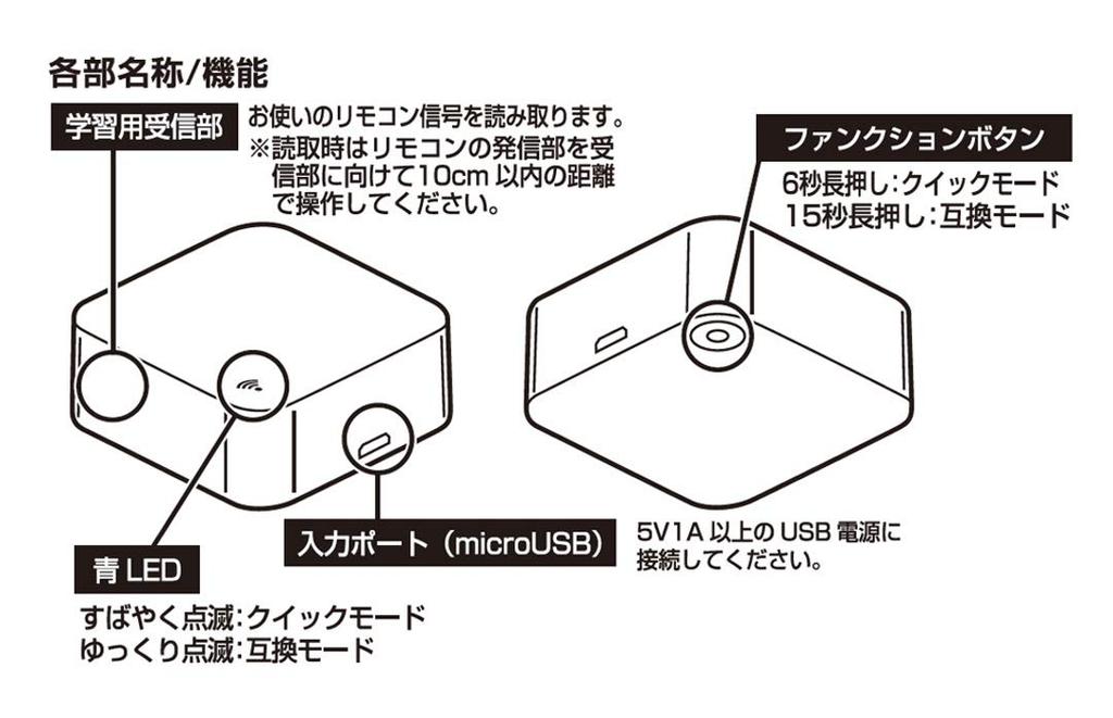 Kashimura ELPA Smart Remote Control BK KJ-174