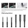 2222222222    6-12mm Hex Handle Vacuum Brazed Diamond Dry Drill Bits Ceramic Tile Hole Saw Marble Granite Cup Saw Hole Opener
