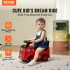 VEVOR Ride On Push Car Kids Ride On Car with Music Steering Wheel & Under Seat Storage for Toddlers Ages 1-3 Ride Racer
