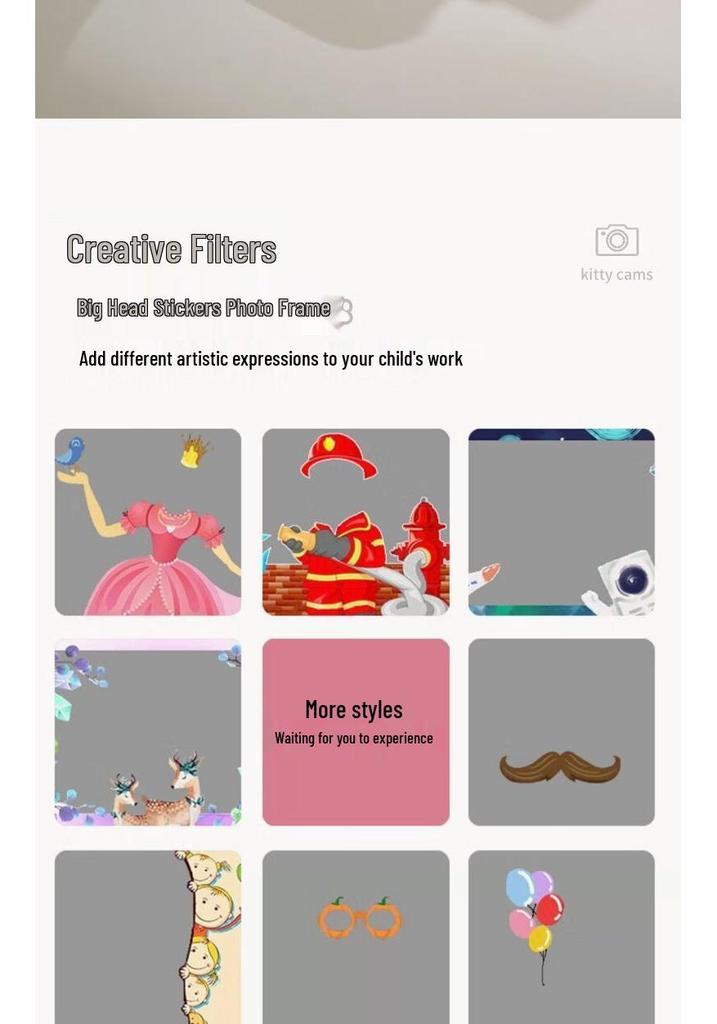 High-Pixel Children's Camera Toy for Photos and Videos - Perfect Girl's Birthday or Children's Day Gift X2-ZCM