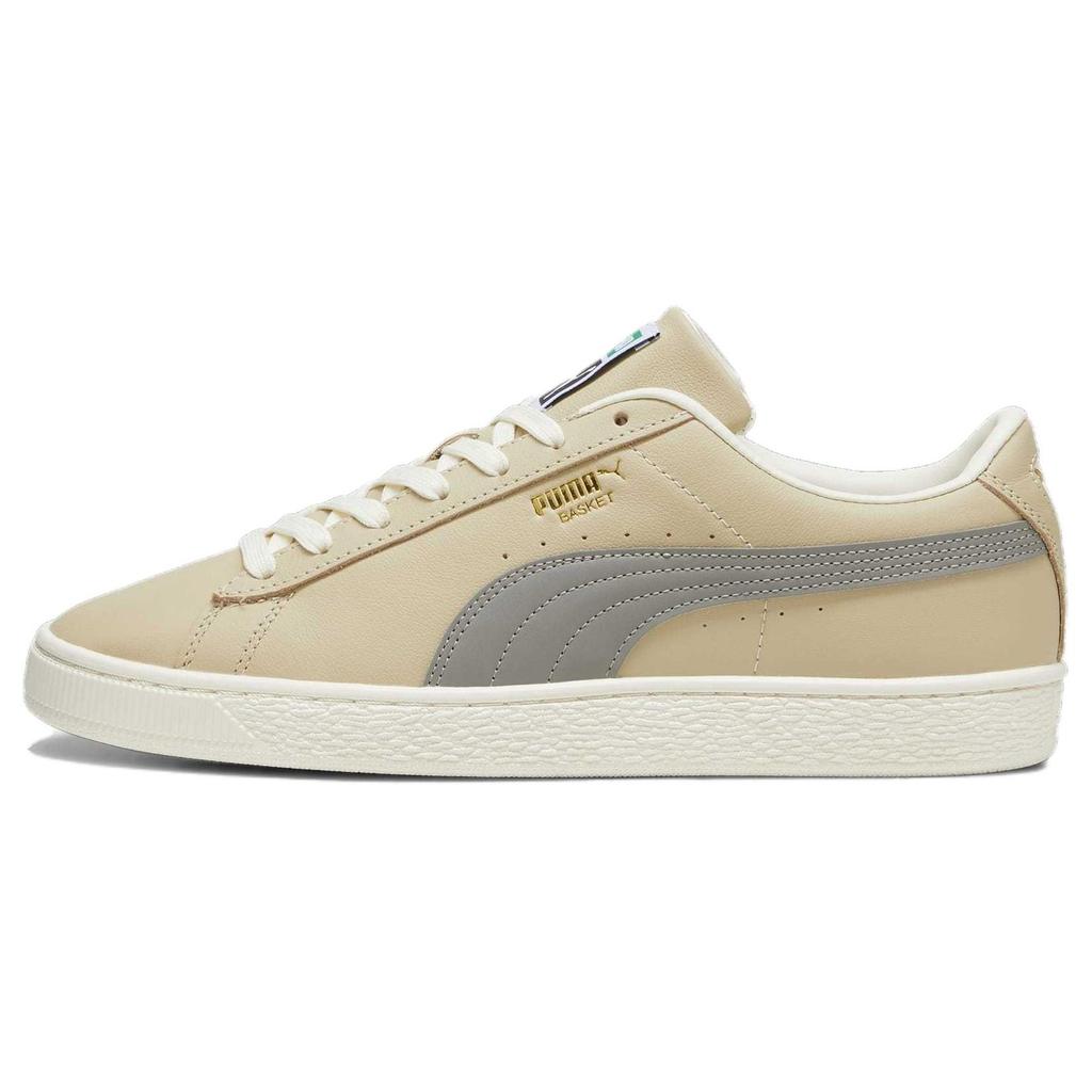 Puma Кеды Basket Classic Xxi Низкие Скейтбордические Унисекс Бежевый Серый 399840-02