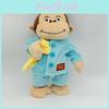Curious George Plush Toy Monkey Soft Plush Stuffed Animal For Kids Playroom Decor