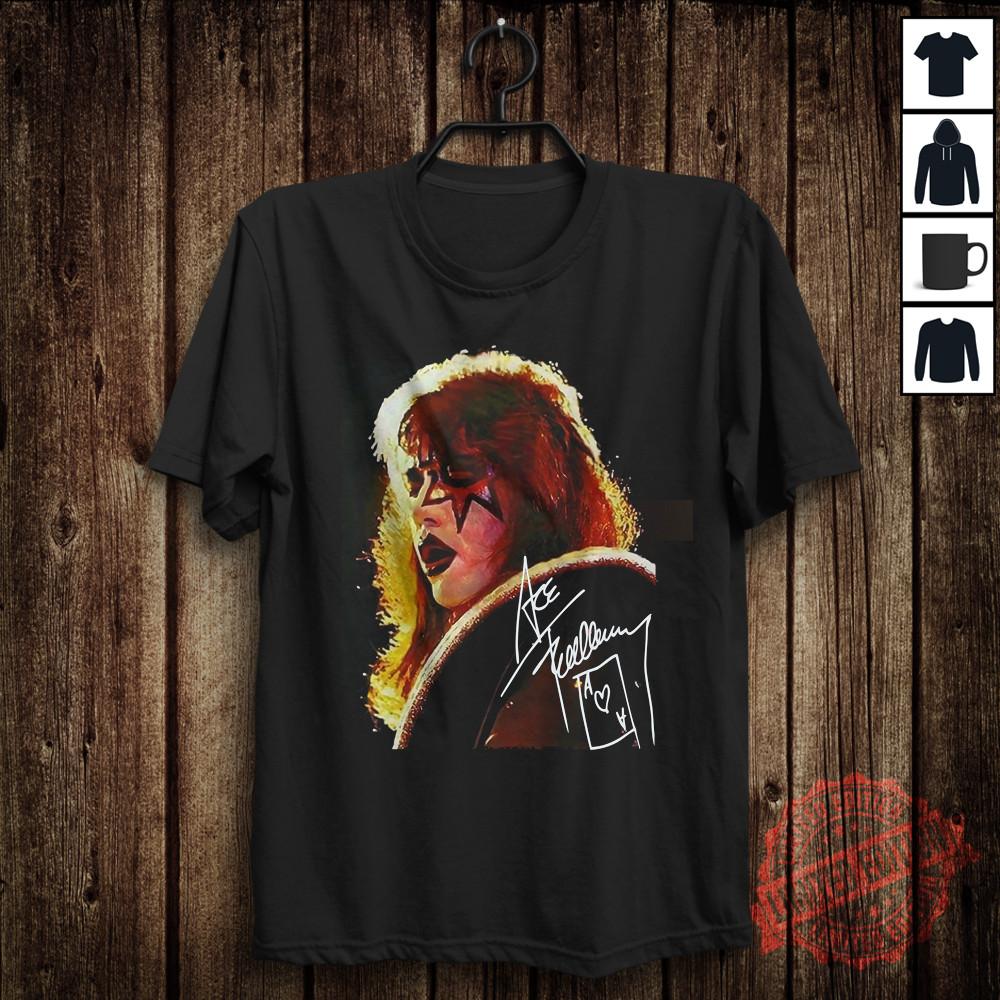 

Vintage Ace Frehley Cotton Black All Size Unisex Shirt AA810 Unisex T-Shirt M