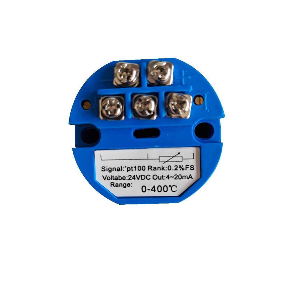 PT100 0-600℃ Temperature Sensor Transmitter 4-20MA Output DC24V