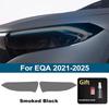2Pcs Pre-Cut For Mercedes Benz EQA EQB EQC Car Clear PPF TPU Sticker Transparent Black Headlight Protective Film Accessories