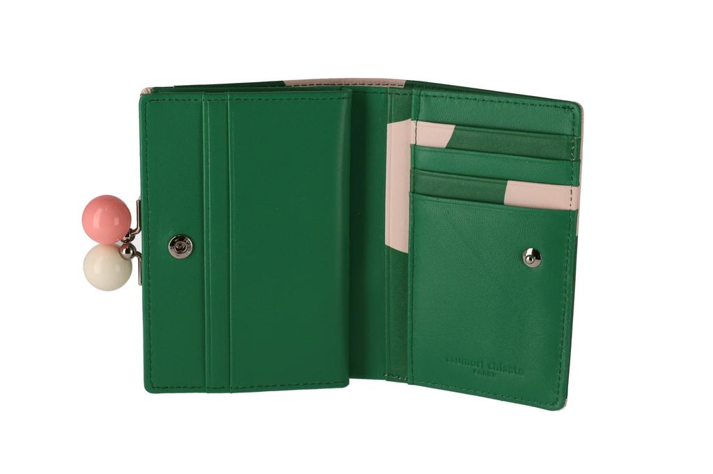 Bifold Wallet Billfold Clasp Zoom Dot [Tsumori Chisato]