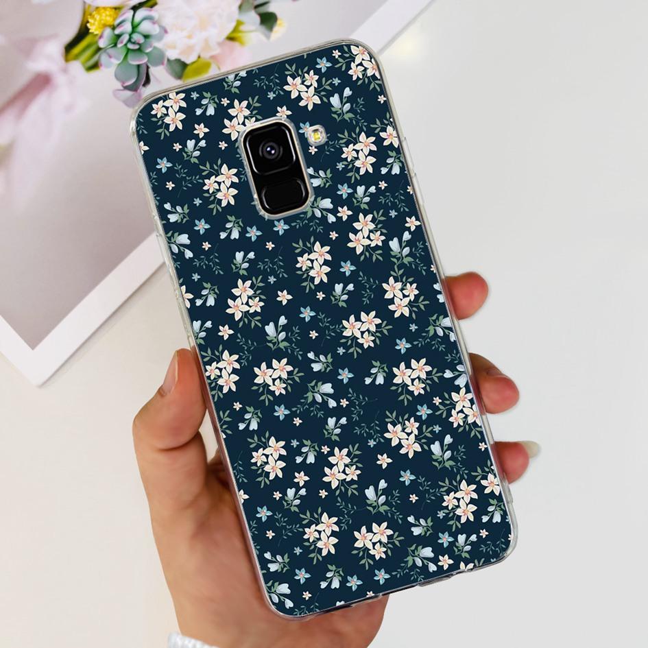For Samsung Galaxy A8 Plus 2018 Case SM-A730F Cover Cute Cartoon Silicone Soft TPU Phone Case For Samsung A8 2018 SM-A530F Coque
