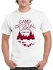 Camp Crystal Lake Funny 80s Horror Movie Halloween T Shirt White