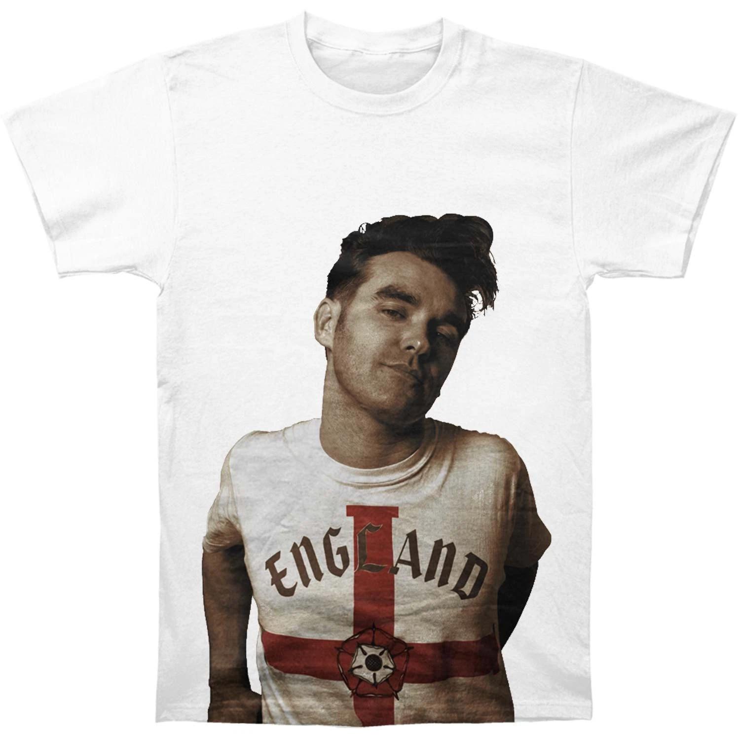Men s Morrissey Glamorous Glue Slim Fit T-shirt X-Small White L