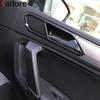 Car Inner Door Handle Bowl Cover Trim For Volkswagen VW Tiguan 2017 2018      Matte Interior Accessories