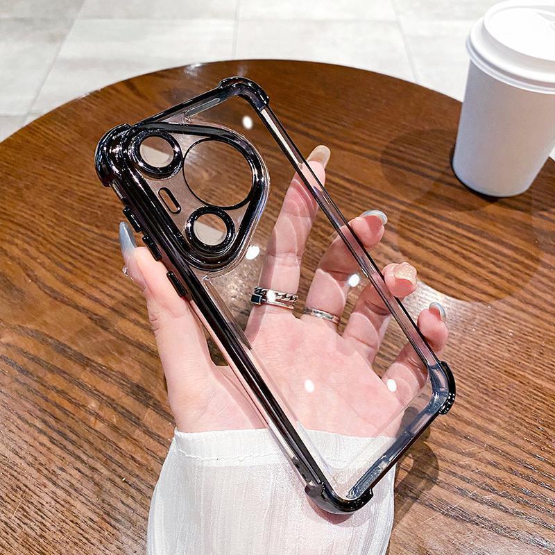 

Huawei Mate70Pro Phone Case, Four-corner Airbag Drop Protection, Nova13/P60 Transparent Case, Full Package 50, Suitable HUAWEI P70