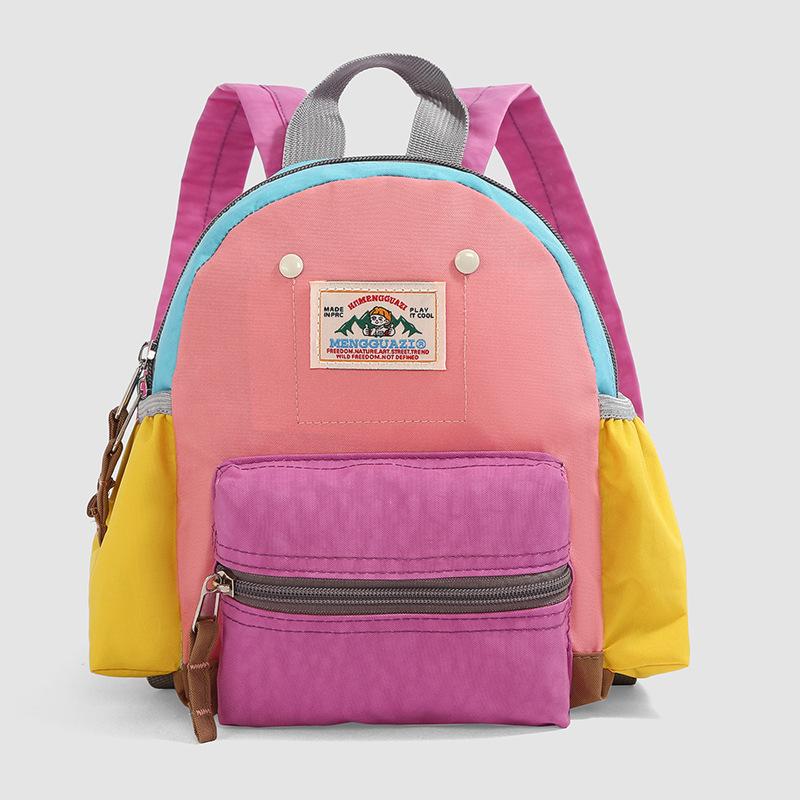 Schultasche Japanische Farbkombination Kinderrucksack Leichtgewicht Kindergarten Jungen und Mädchen Baby Kleiner Rucksack Outdoor Reisen Junge Schultasche