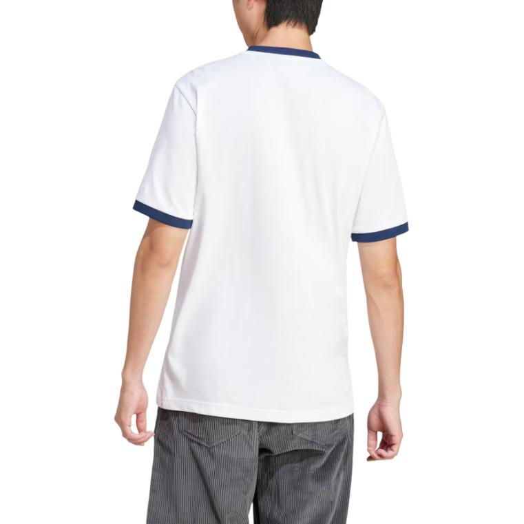 Adidas Originals SS25 Fashion Comfortable Versatile Short Sleeve T-Shirt Men Tops White JC8384