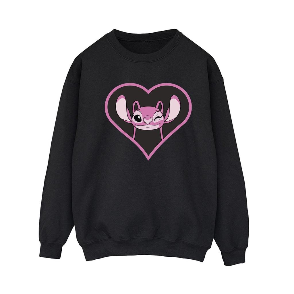 Lilo & Stitch Womens/Ladies Angel Heart Sweatshirt