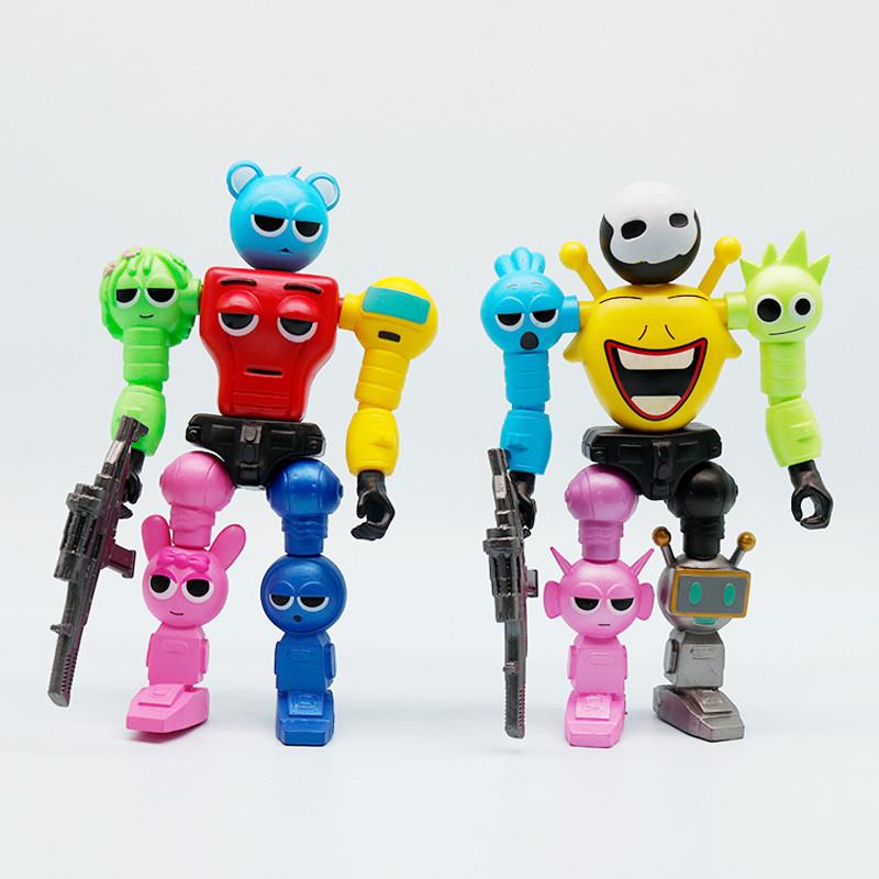 Sprunki Box Robot Pvc Figure For Collectors And Gaming Fans