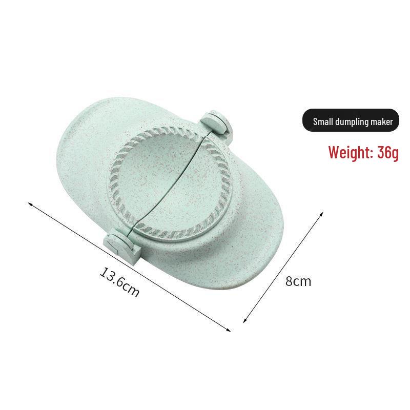 Creative Flower-Shaped Wheat Straw Dumpling Maker Mold and Presser.