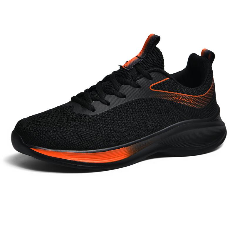 

Дышащий летящий тканый верх модные удобные мужские повседневные спортивные туфли легкие новые весна и осень 39