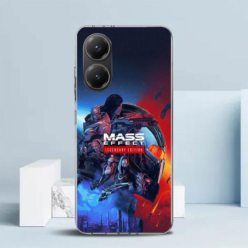 N7 Mass Effect Soft Cover for Xiaomi Poco F7 Ultra X7 X6 X5 Pro M7 Phone Case Redmi 15 15C 13 13C 12 12C 10 10C Print Shell Poco
