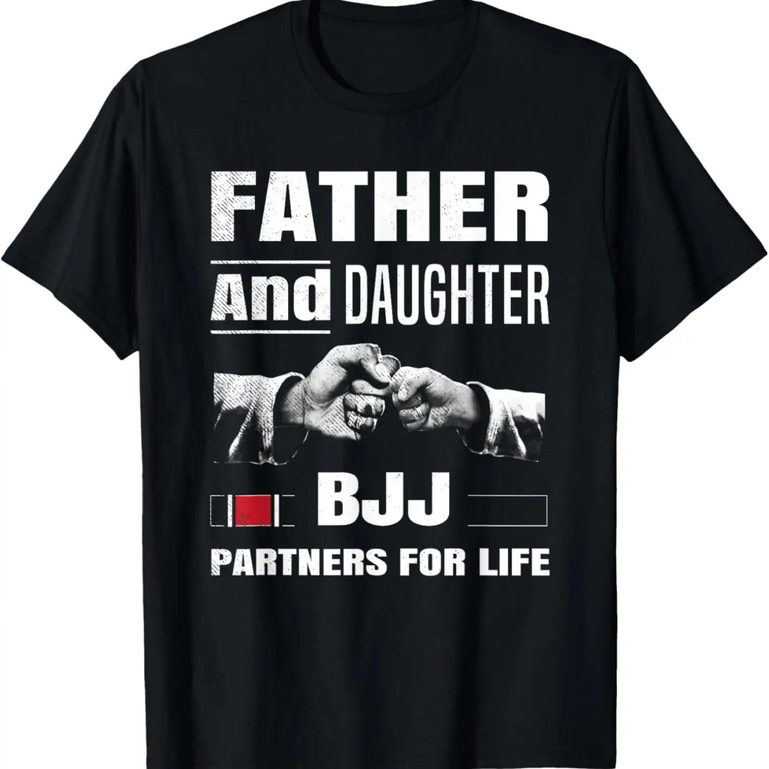 

Brazilian Jiu Jitsu Training Partner Father Daughter BJJ MMA T-Shirt XXXXXL чорний