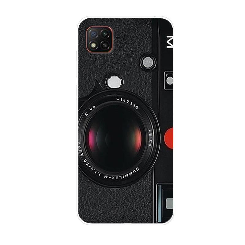 Soft Silicone Case For Xiaomi Redmi 9C NFC Case Soft TPU Christmas Phone Case For Xiaomi Redmi 10C 9C Case Redmi 9 C NFC Cover