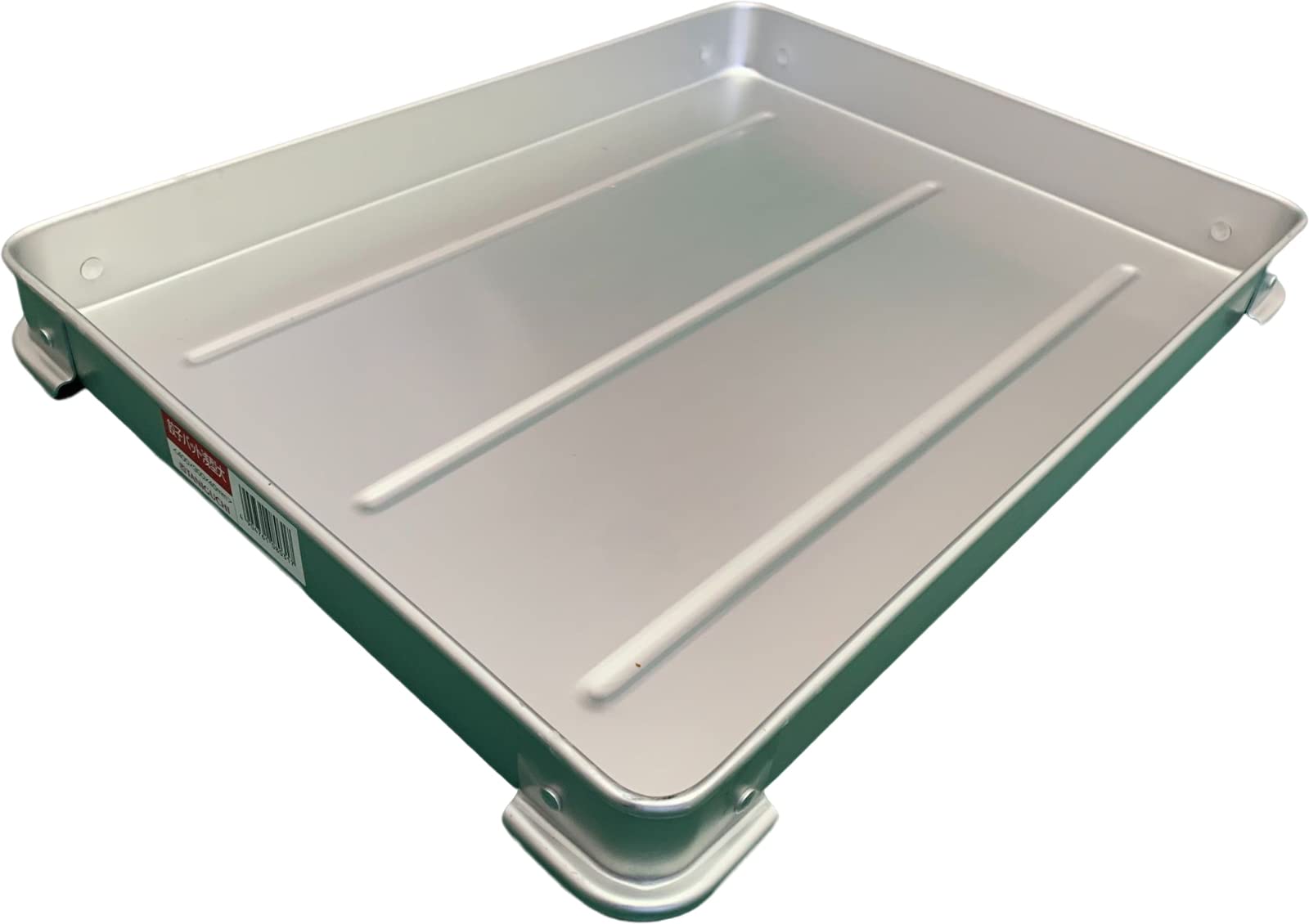 

Taniguchi Metal Stackable System 40 x 30 x 4 for and Gyoza Made in Professional Grade Tray, Large, Shallow, cm, Meat, Fish, Sashimi, Preparation,