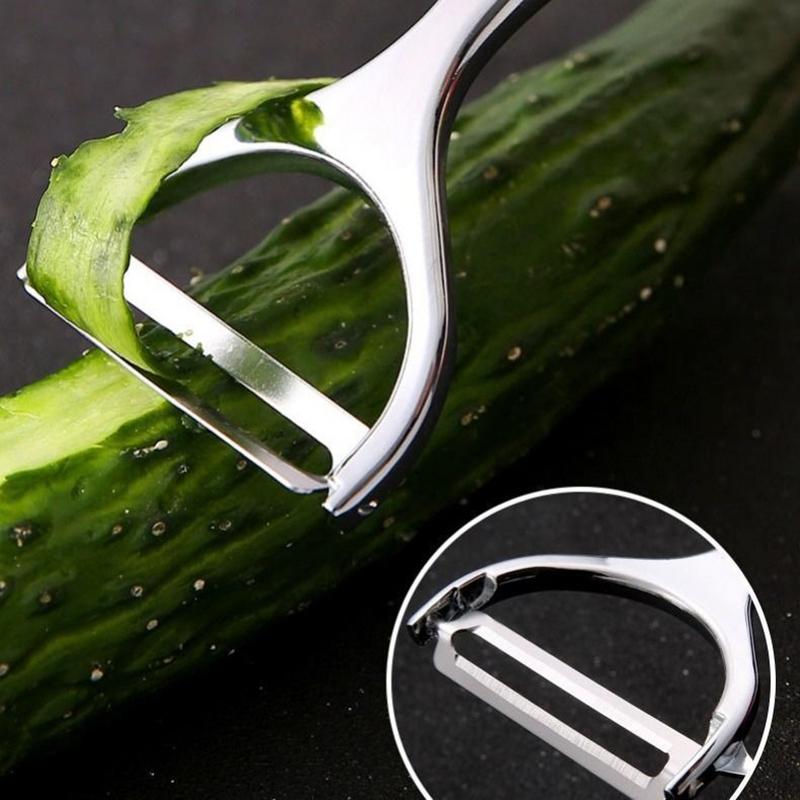 Stainless Steel Fruit Vegetable Tools Vegetable Peeler Potato Peeler Kitchen Accessories, Non-slip Handle SGGJ001