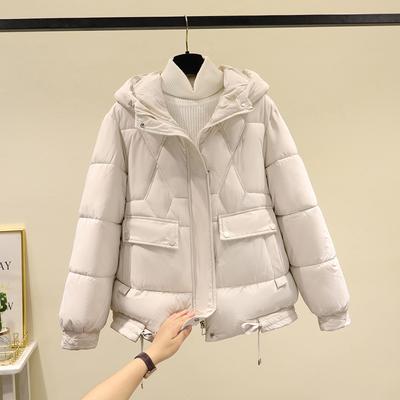Down Cotton Coat Women Winter Loose Hooded Parka Cotton Jacket Thickened Coats Parka Snow Wear Outwear
