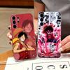 Straw Hat Luffy Eternal Legend Phone Case For Samsung S25,S24,S21,S22,S23,S30,Ultra,S20,Plus,Fe,Note,10,9,5G Transparent Cover