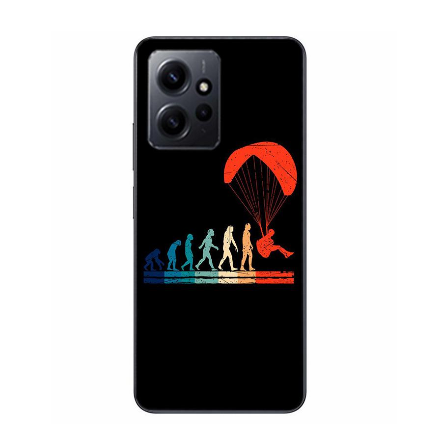 Extreme Adventure Parachuting Phone Case For Redmi 12 13C 12C 15C 9 10 10C Note 13 Pro Plus 14 15 Pro 9T 9C 9A TPU Soft Cover Cl