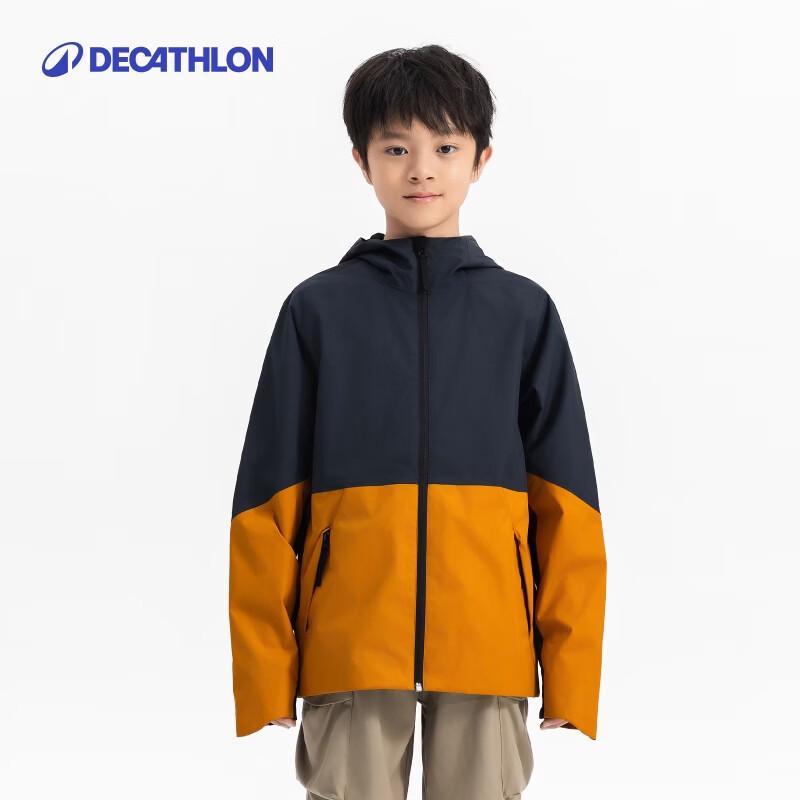 Decathlon Kids' Outdoor Hiking Waterproof Jacket
