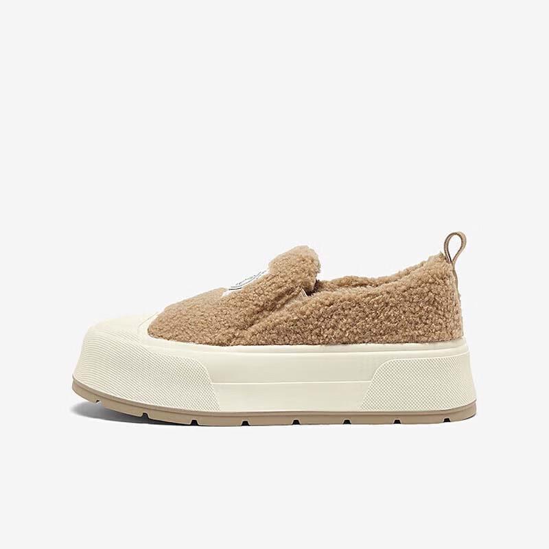 BASTO Women s Fluffy Platform Sneakers EU 40