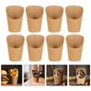 50 Pcs Lebensmittel Chip Tasse Scampi Pommes Papier Snack Boxen Waffel Kegel Tassen Französisch Lagerung