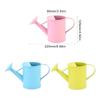 Indoor Garden Plant Watering Can Rust Resistant Iron Watering Pot with Bright Color for Easy Watering and Planting Use