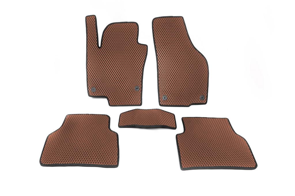 

Килимки EVA (Коричневий) для Volkswagen Tiguan 2007-2016 рр.