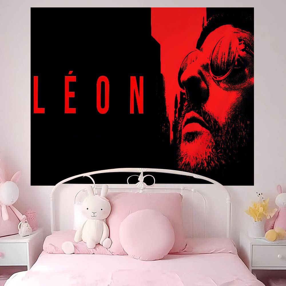 Classic Movie Leon The Professional DIY Wall Tapestry For Living Room Home Dorm Decor Wall Art Decor