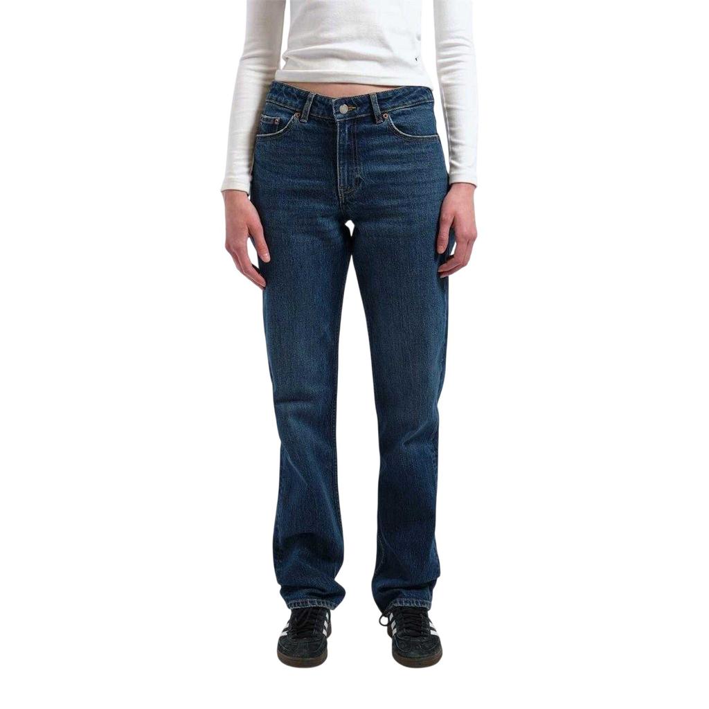 Dr Denim Womens/Ladies Bay Dark Used Relaxed Fit Jeans